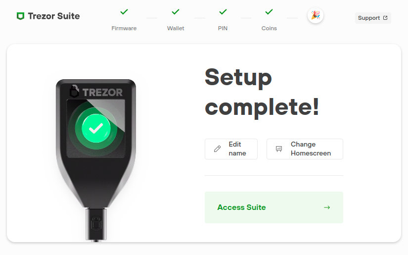 Trezor Model T gallery 1